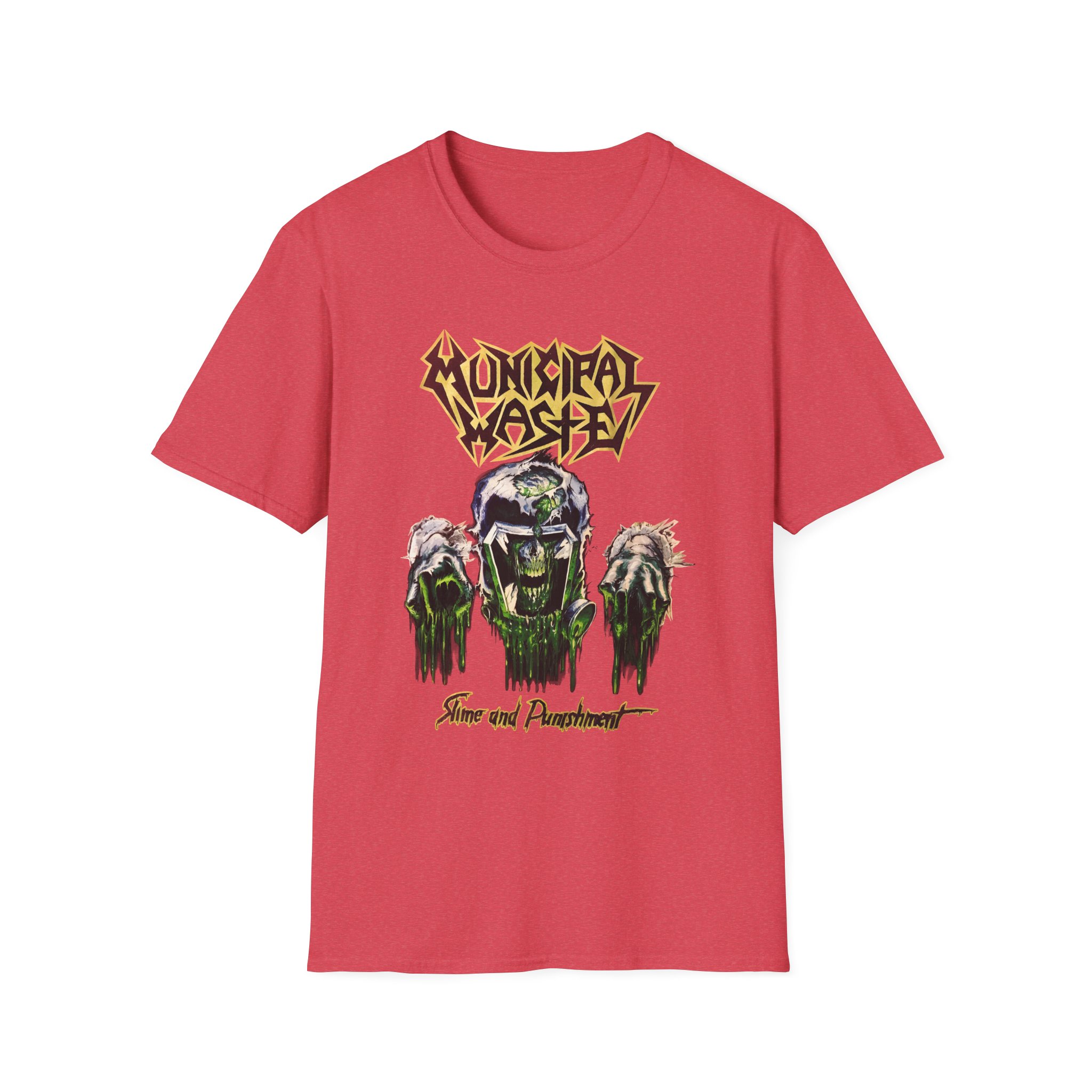 Municipal Waste Slime and Punishment Unisex Softstyle T-Shirt