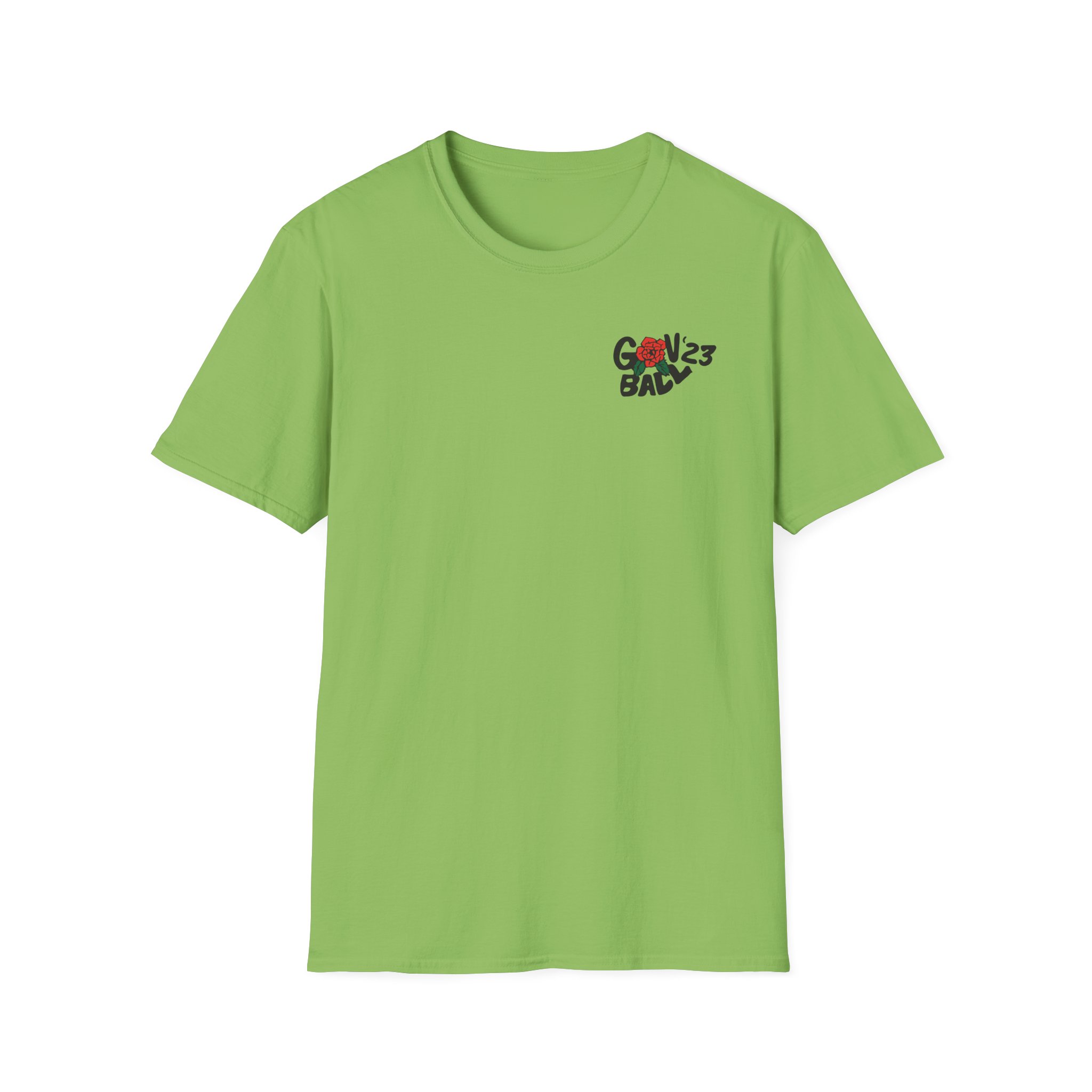 Gov Ball Flower Unisex Softstyle T-Shirt