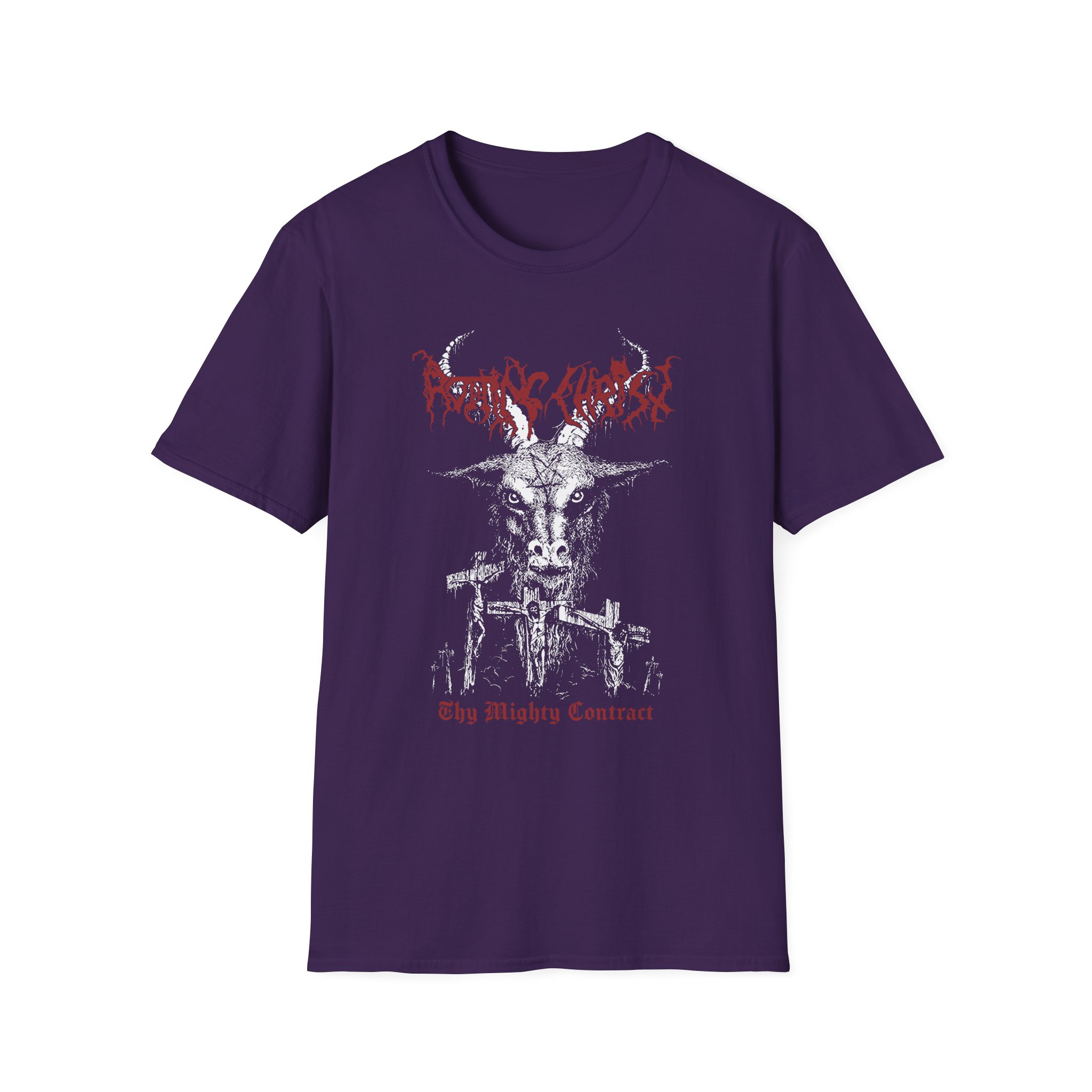 Rotting Christ Thy Might Contract Goat Unisex Softstyle T-Shirt