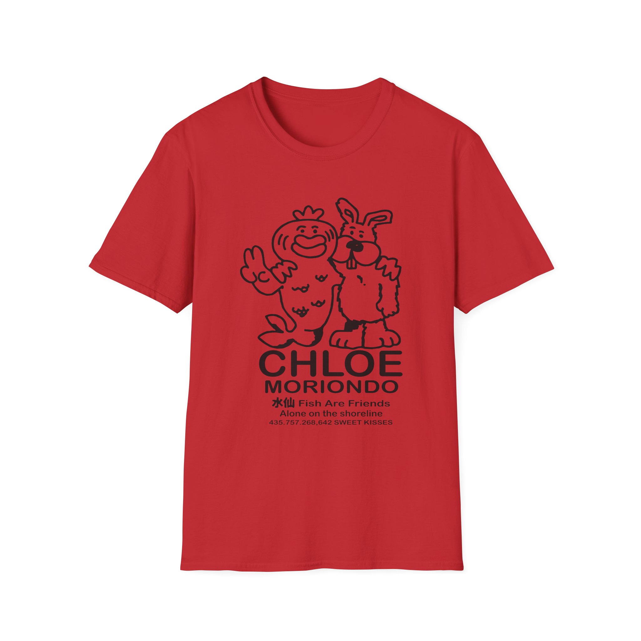 Chloe Moriondo Fish Are Friends Unisex Softstyle T-Shirt