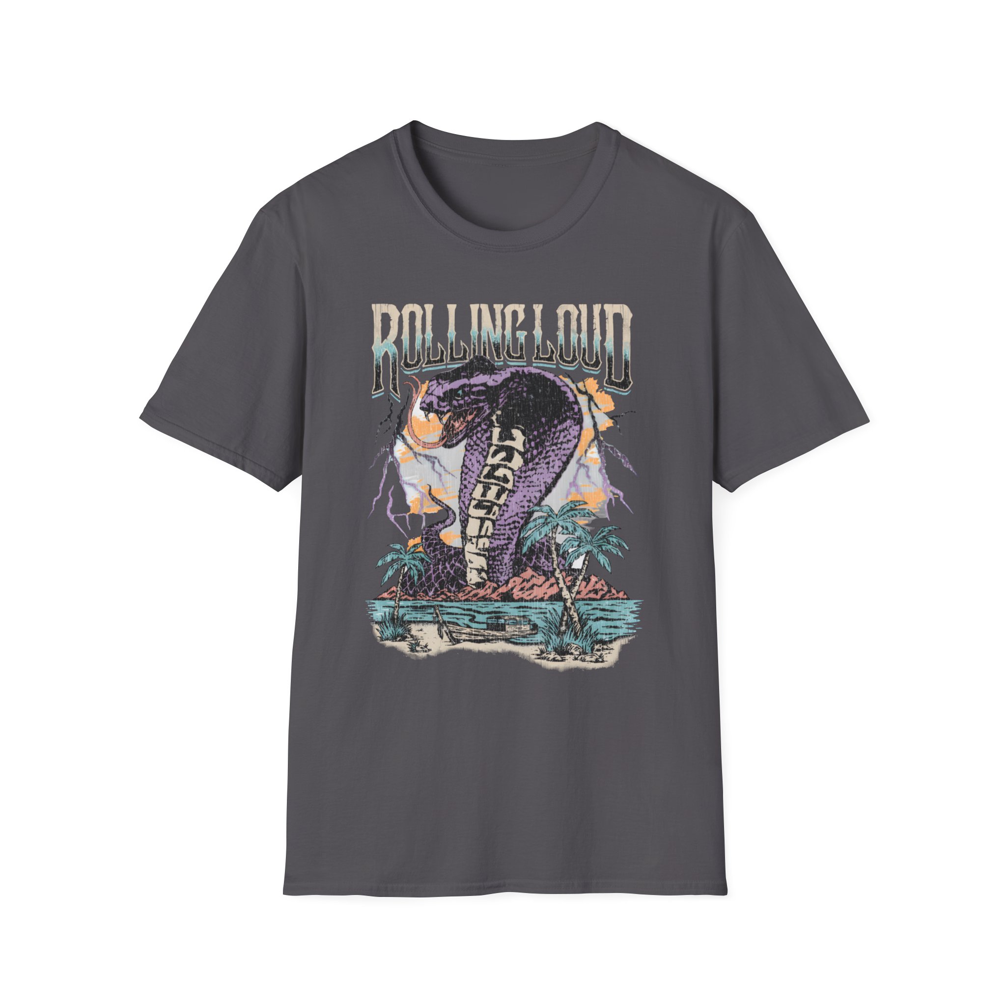 Rolling Loud Strike First Unisex Softstyle T-Shirt