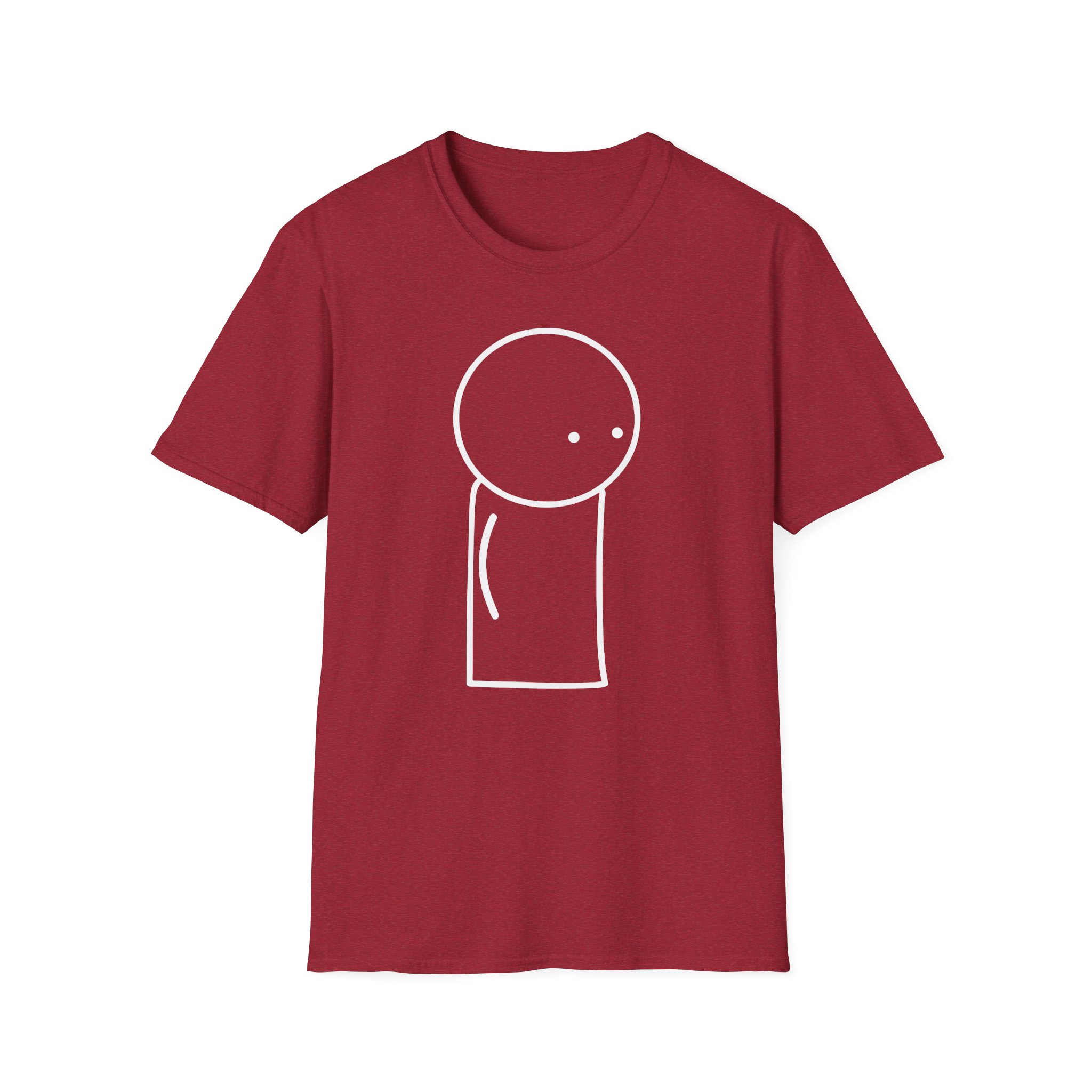 Oversimplified Character Unisex Softstyle T-Shirt