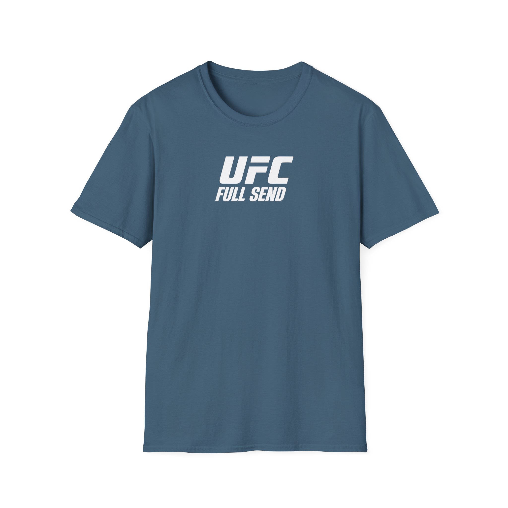 Full Send Ufc La Skyline Unisex Softstyle T-Shirt