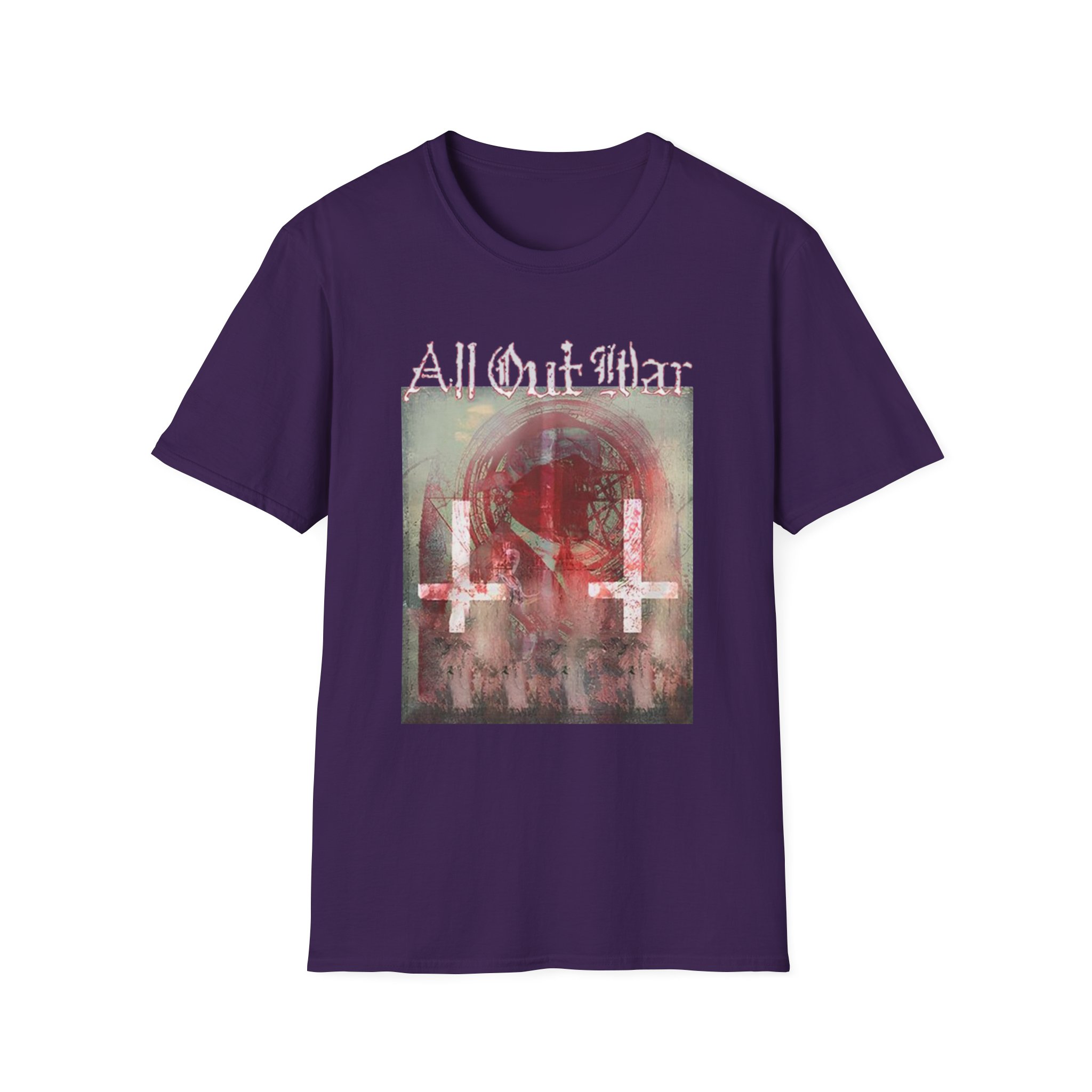 All Out War Caustic Abomination Unisex Softstyle T-Shirt