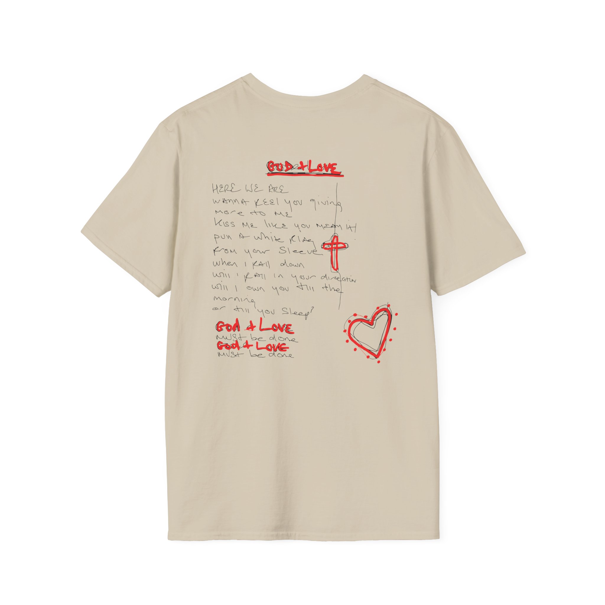 Boy George God & Love Unisex Softstyle T-Shirt