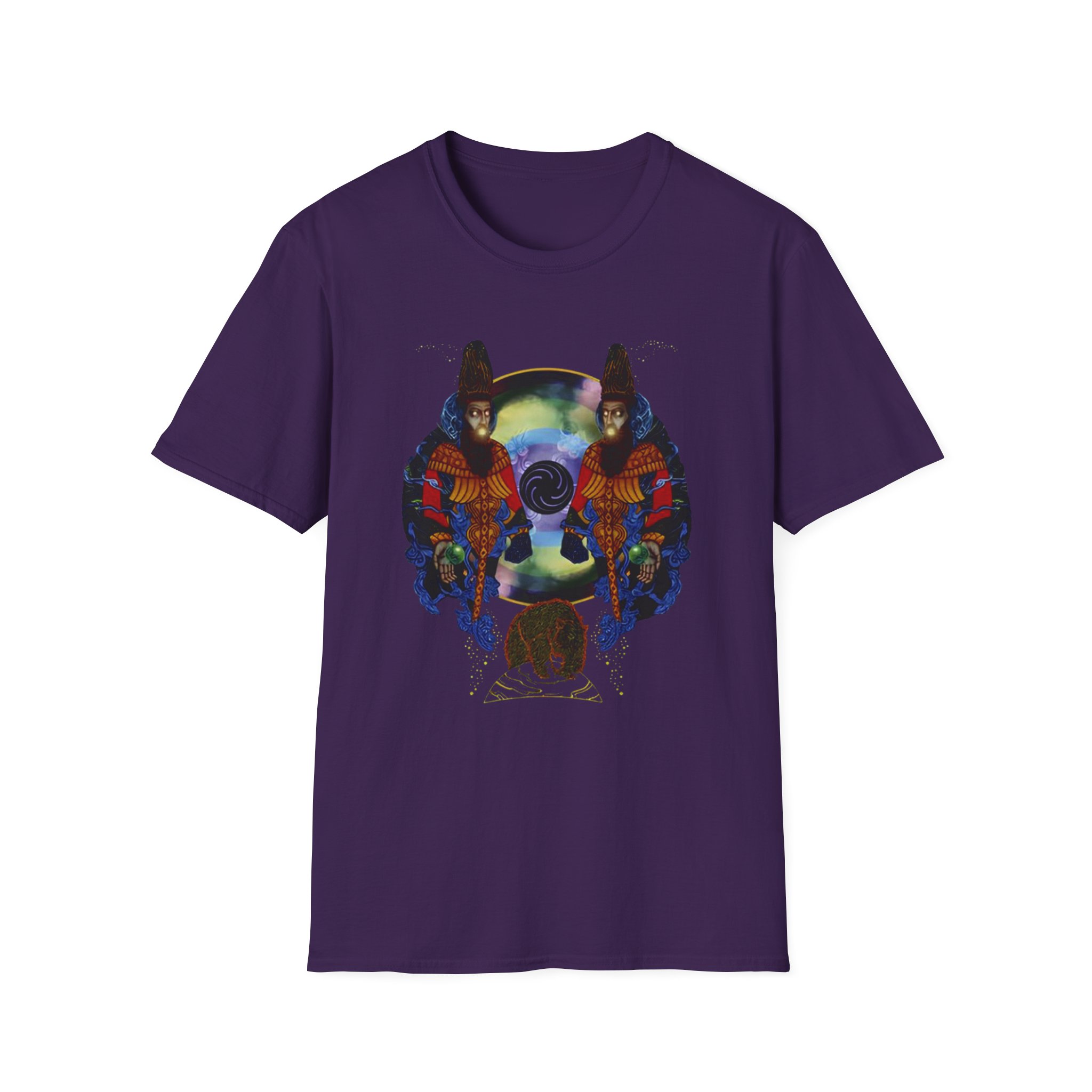 Mastodon Crack the Skye Album Art Unisex Softstyle T-Shirt