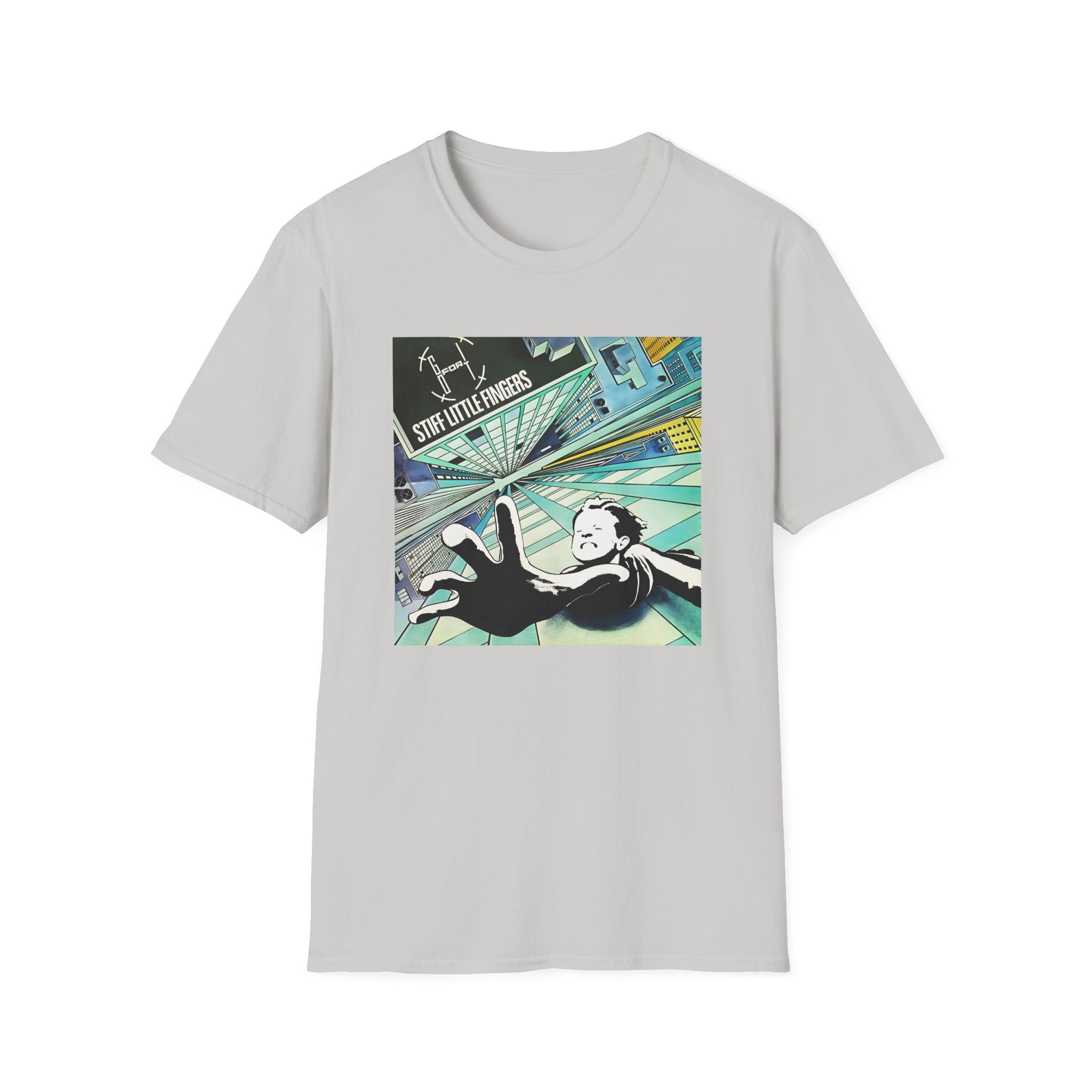 Stiff Little Fingers Go For It Album Unisex Softstyle T-Shirt