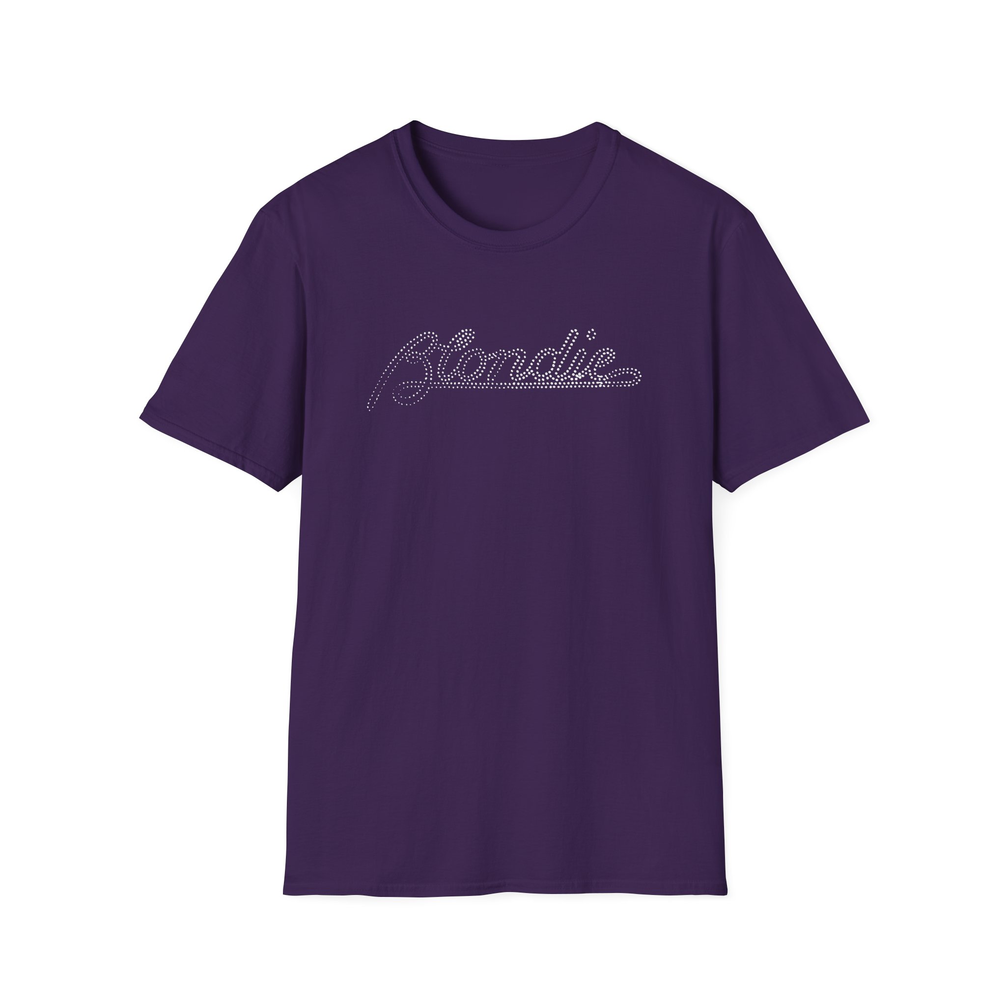 Blondie Diamante Logo Unisex Softstyle T-Shirt