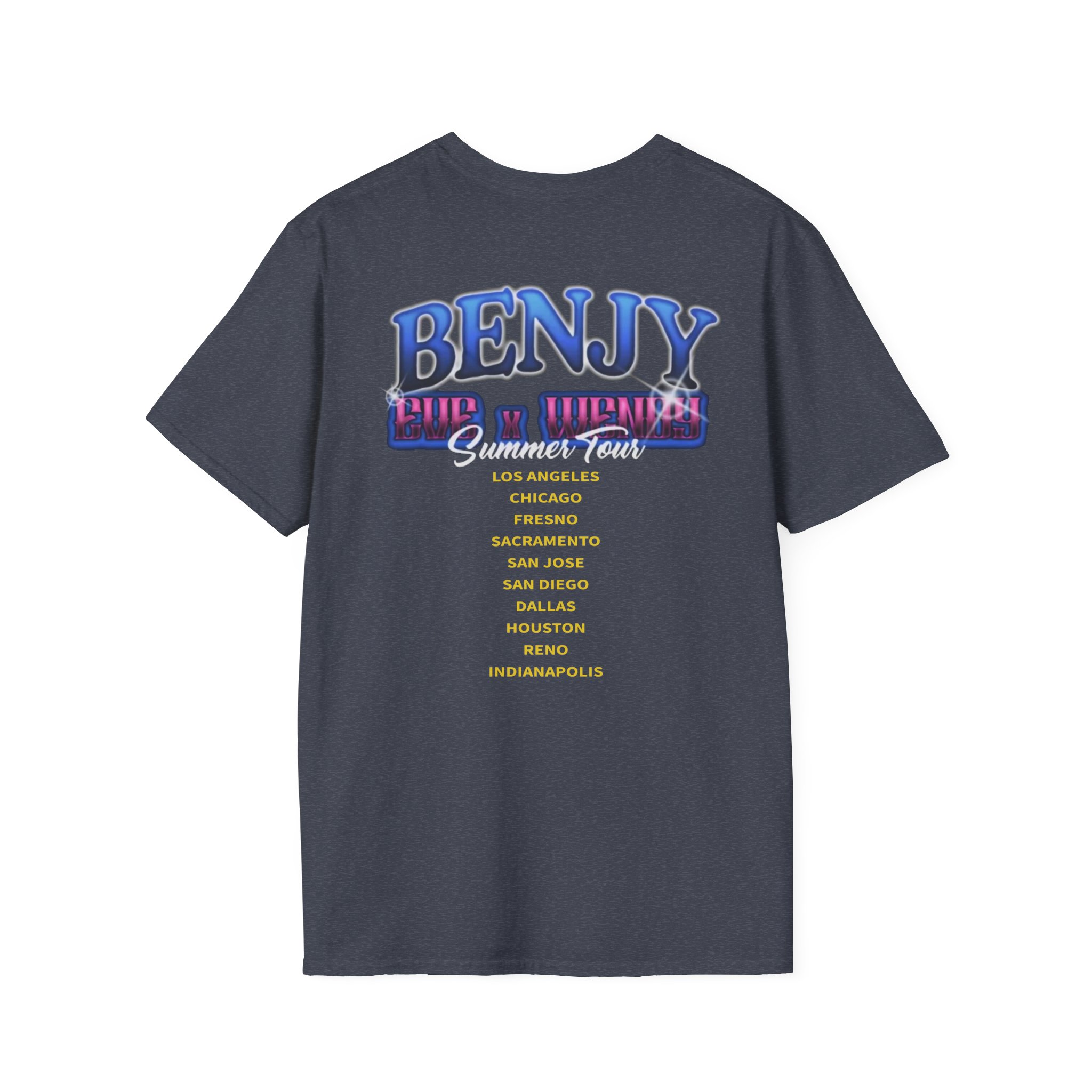 Eve and Wendy Web Tour Unisex Softstyle T-Shirt