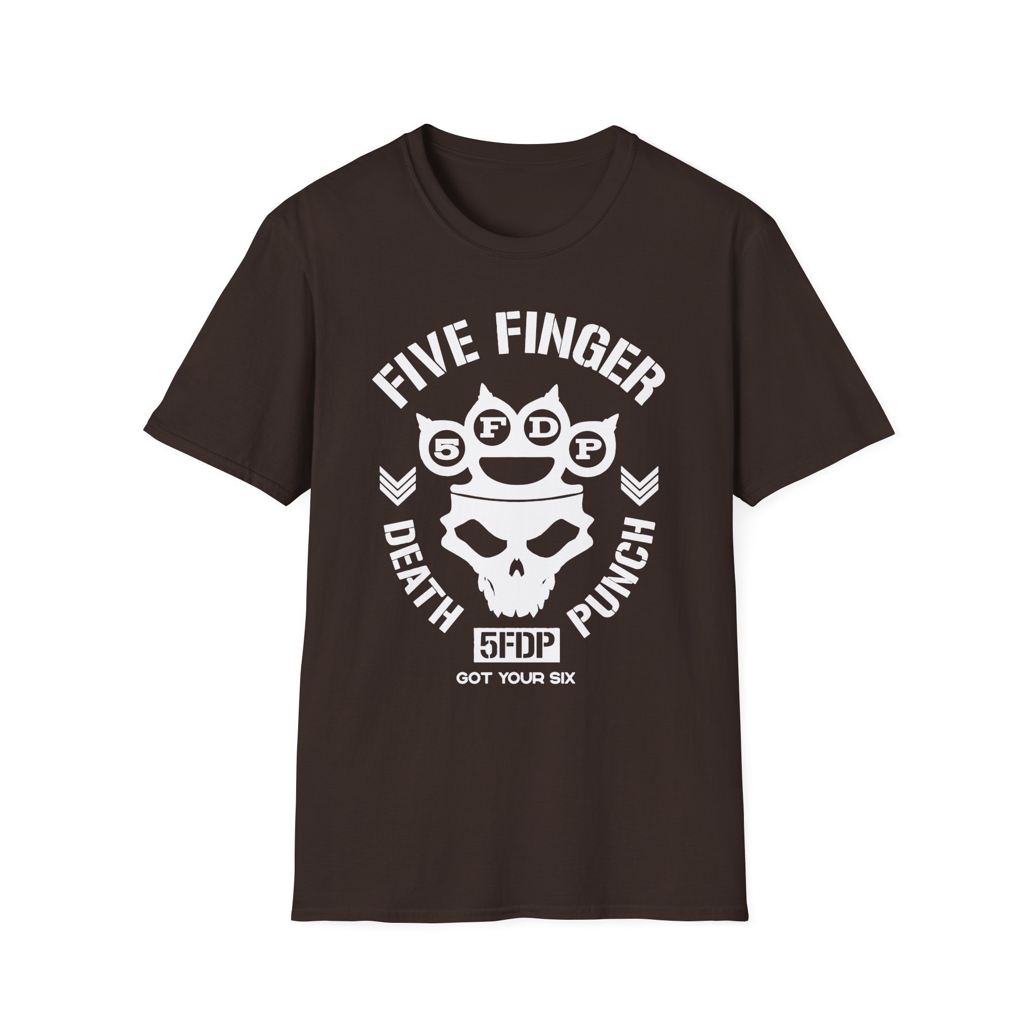 Five Finger Death Punch Knucklehead Unisex Softstyle T-Shirt