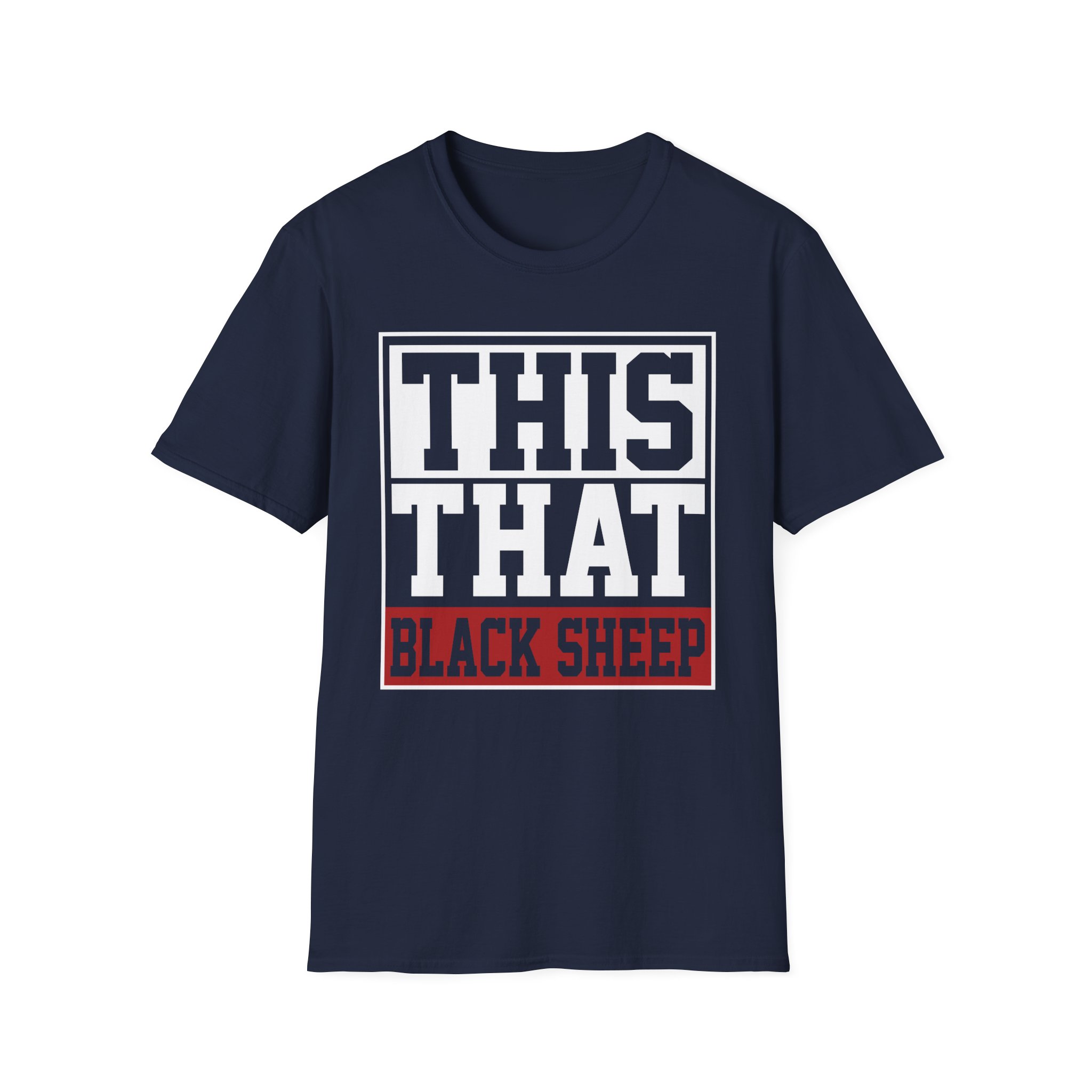 Black Sheep This That Unisex Softstyle T-Shirt