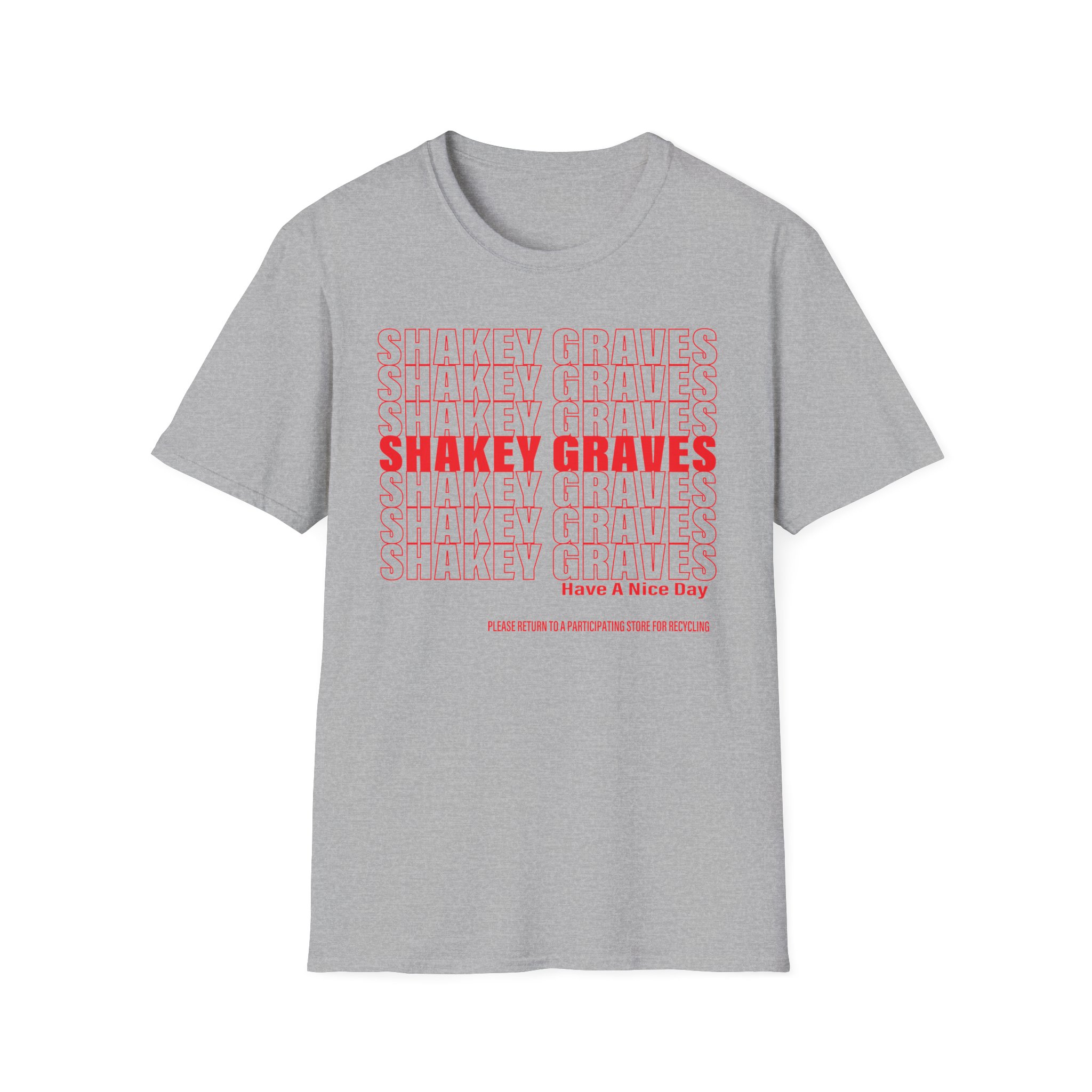Shakey Graves Thank You Unisex Softstyle T-Shirt