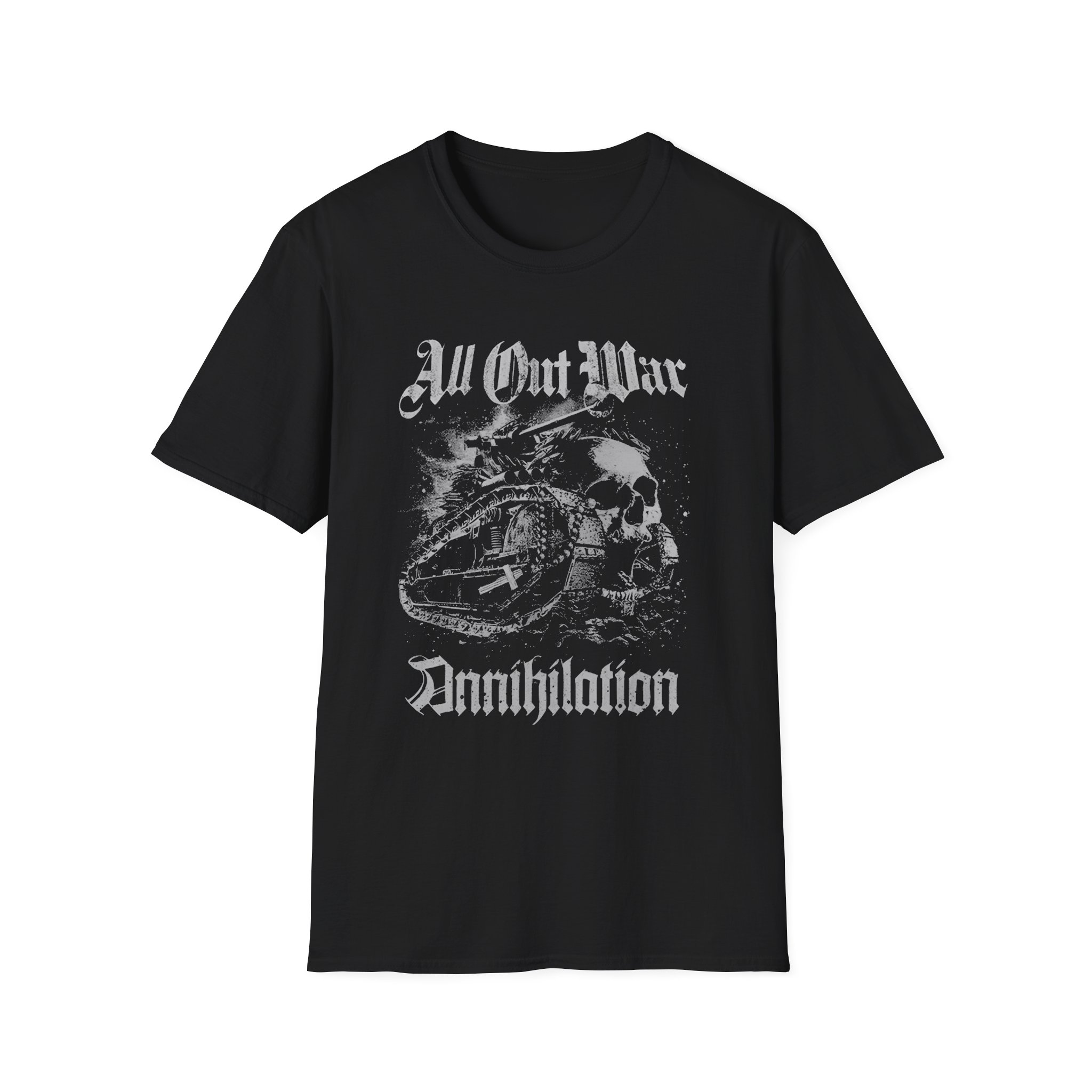 All Out War Annihilation Unisex Softstyle T-Shirt