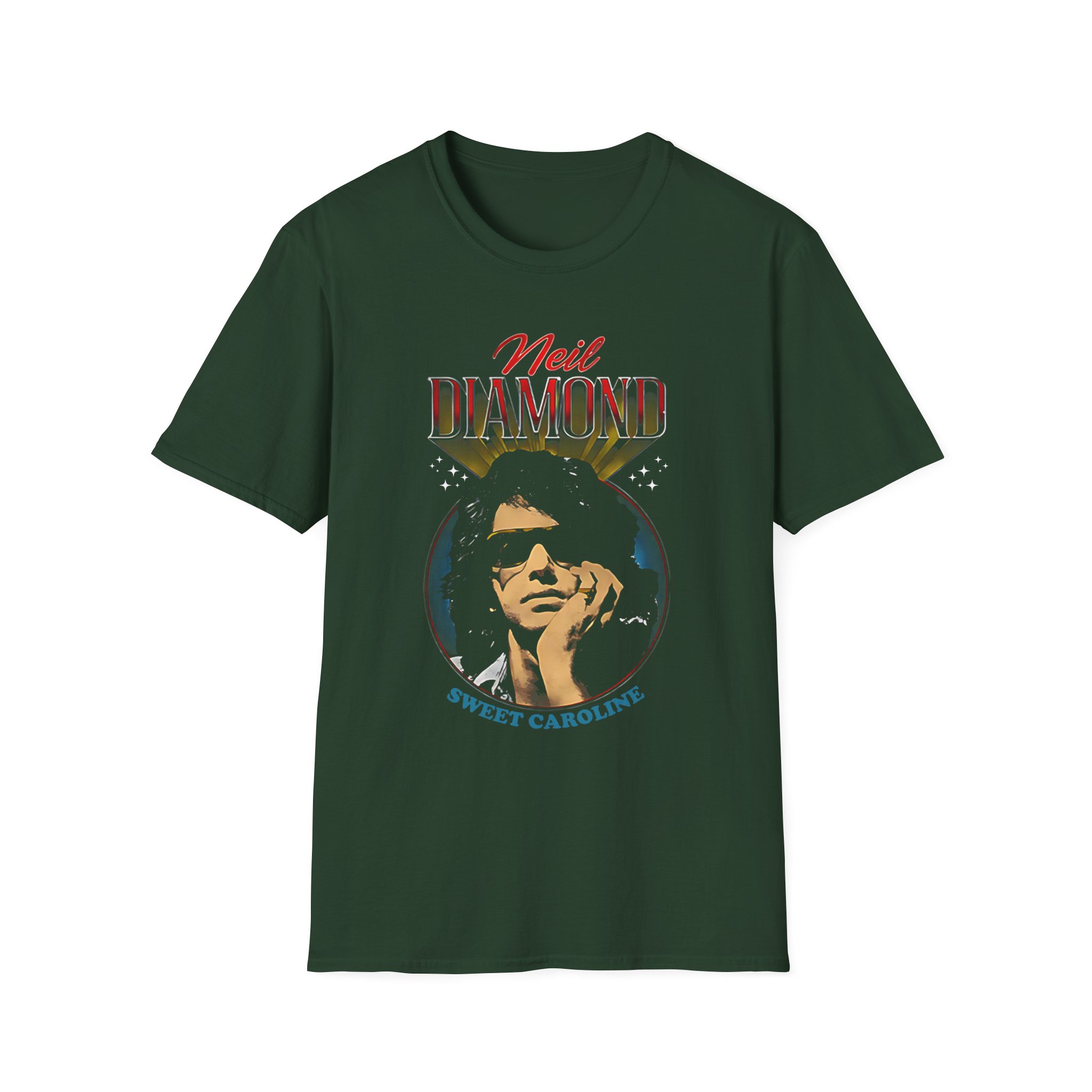 Neil Diamond Sweet Caroline Unisex Softstyle T-Shirt