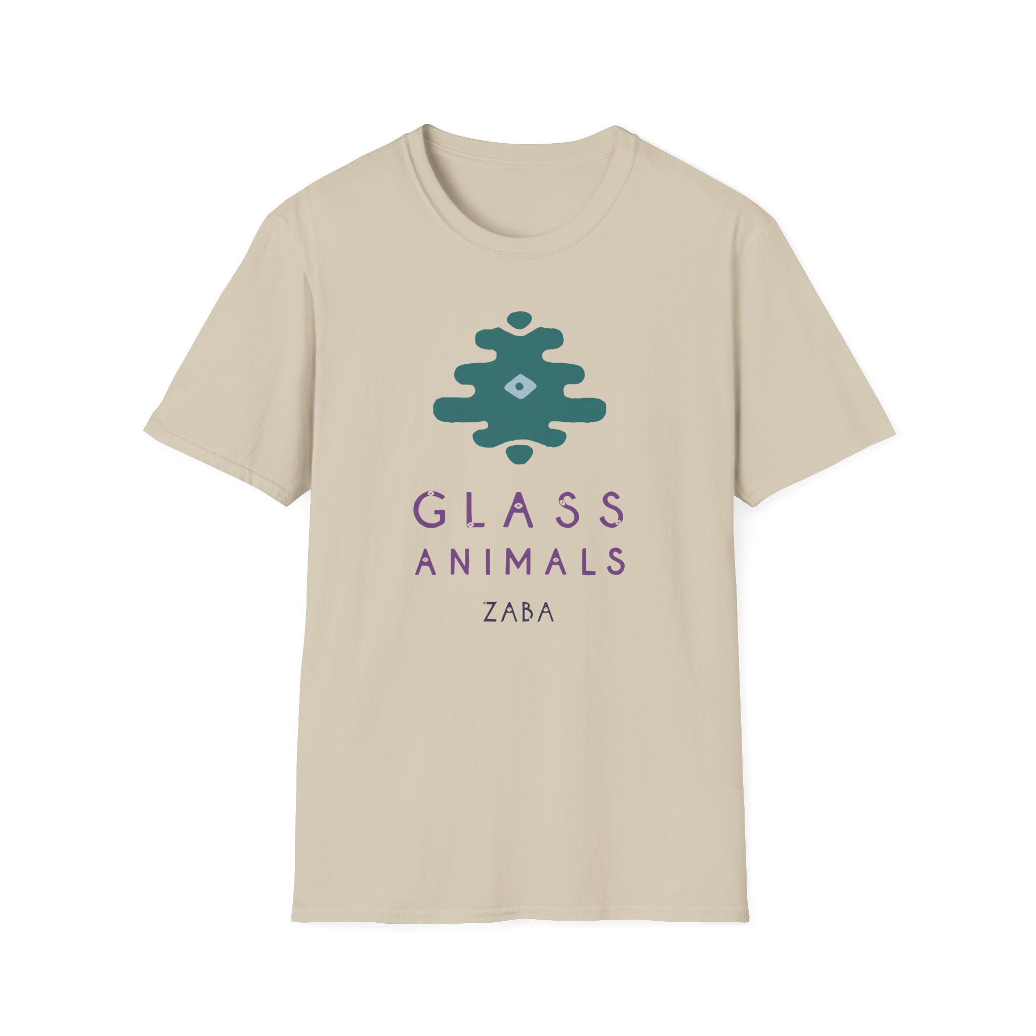 Glass Animals Zaba Logo Unisex Softstyle T-Shirt