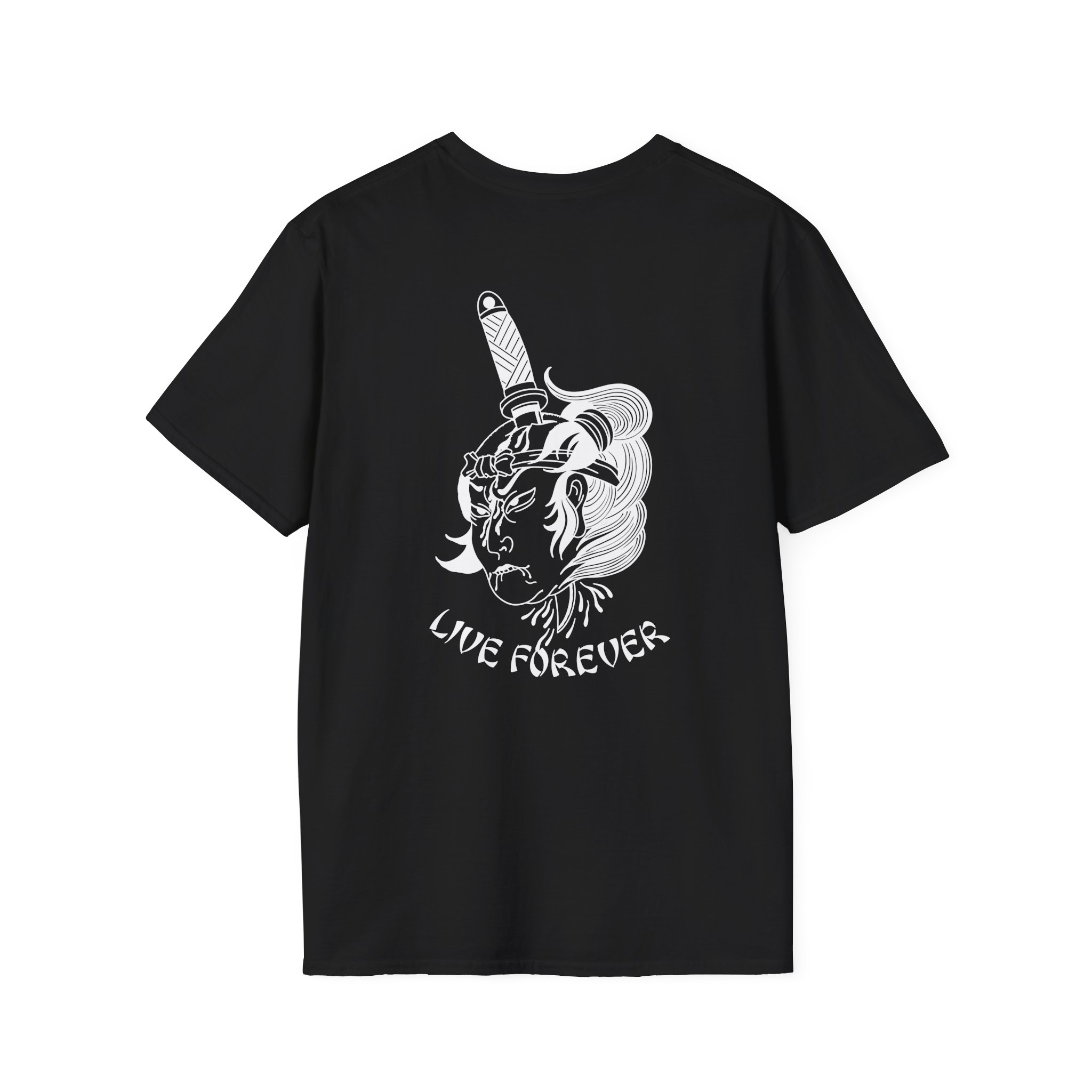 Born From Pain Live Forever Unisex Softstyle T-Shirt