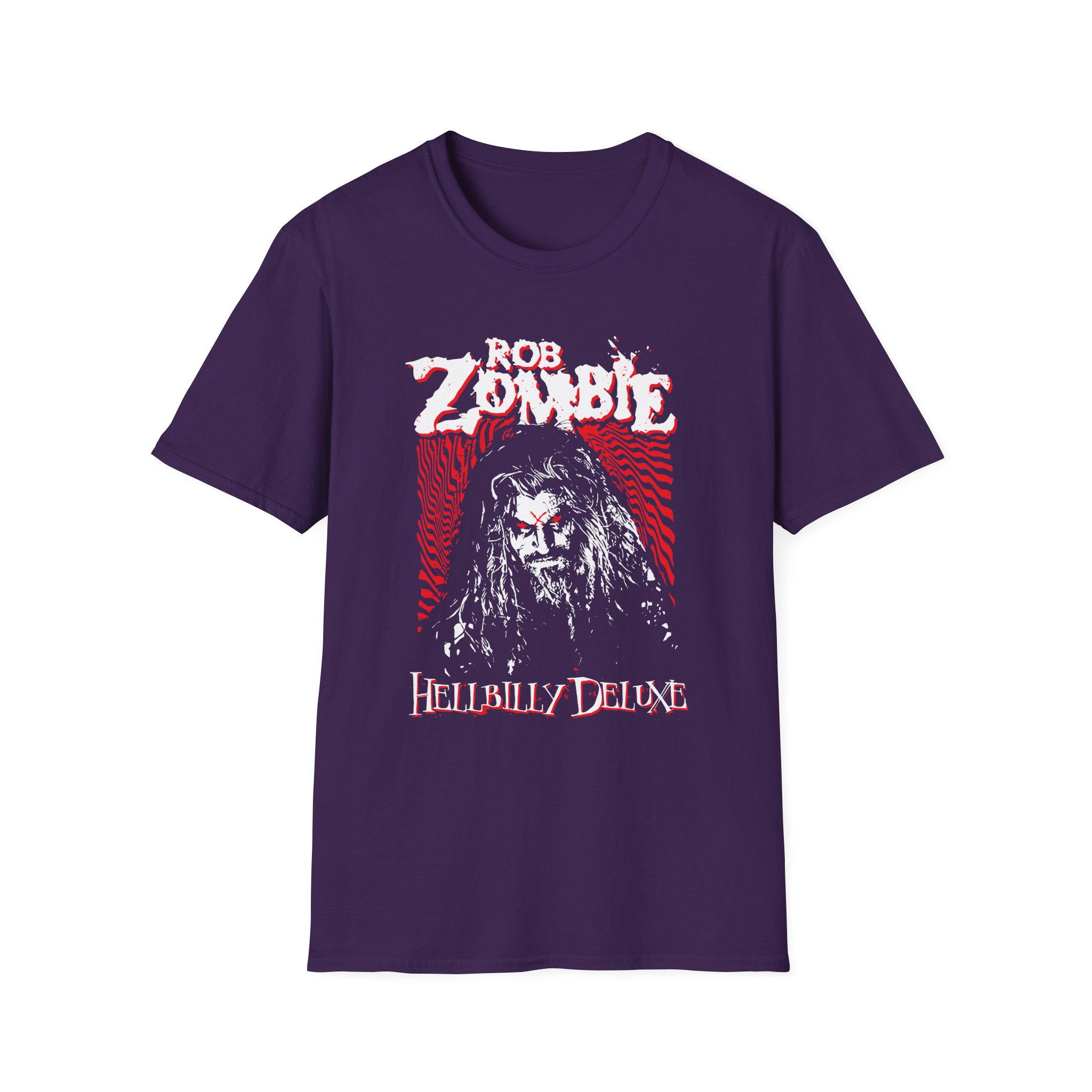 Rob Zombie Hi Con Hellbilly Unisex Softstyle T-Shirt