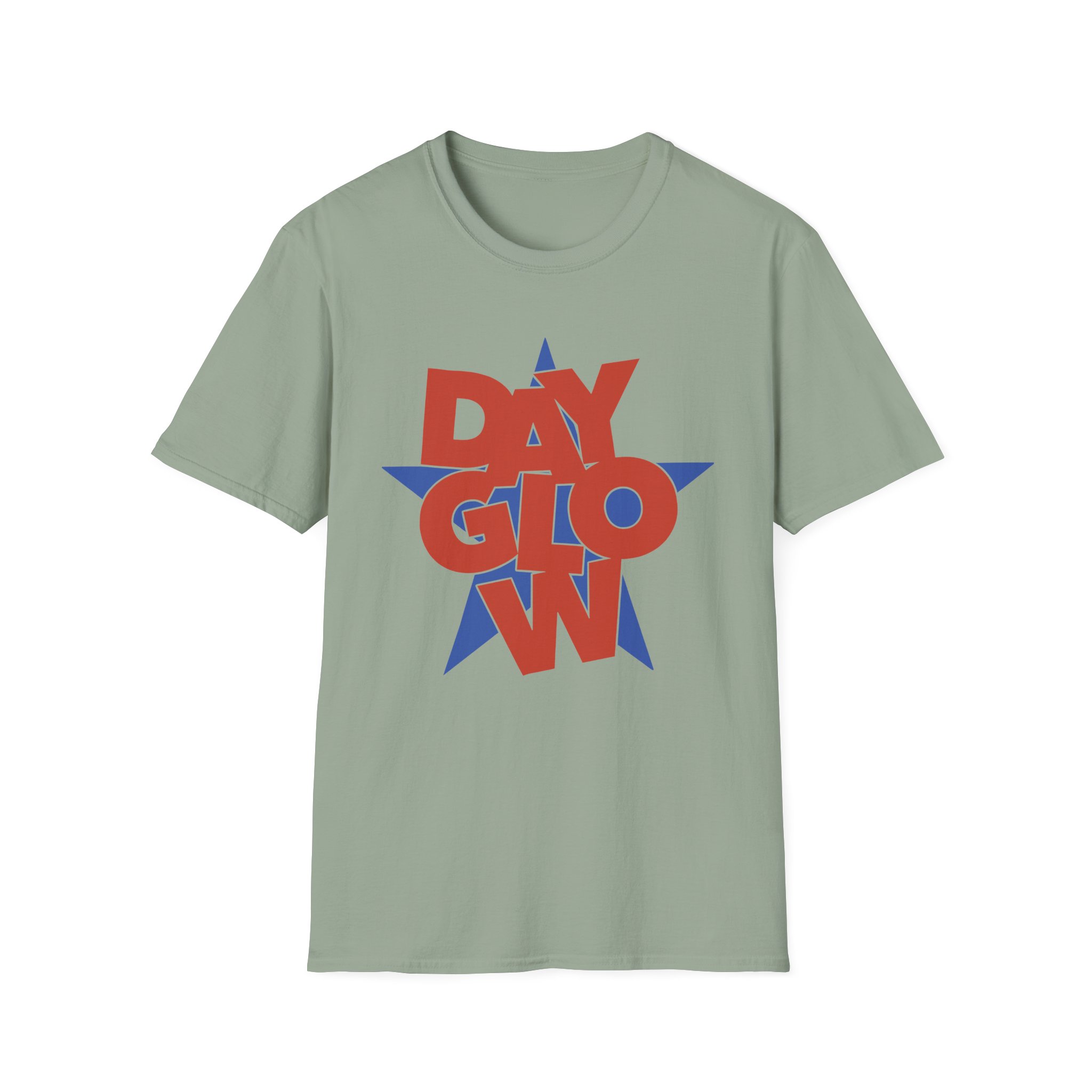 Dayglow Stacked Unisex Softstyle T-Shirt