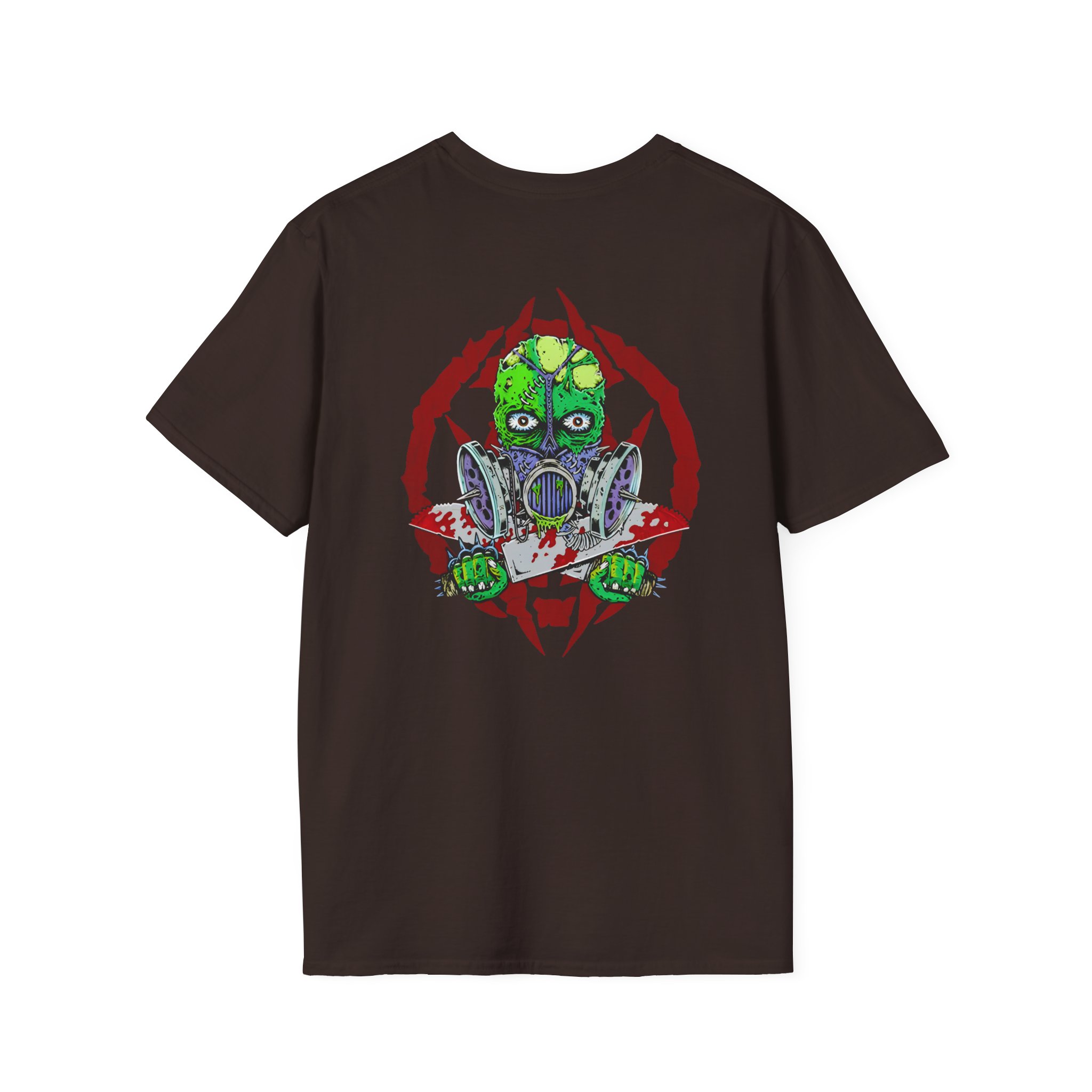 Municipal Waste Logo Swords Unisex Softstyle T-Shirt