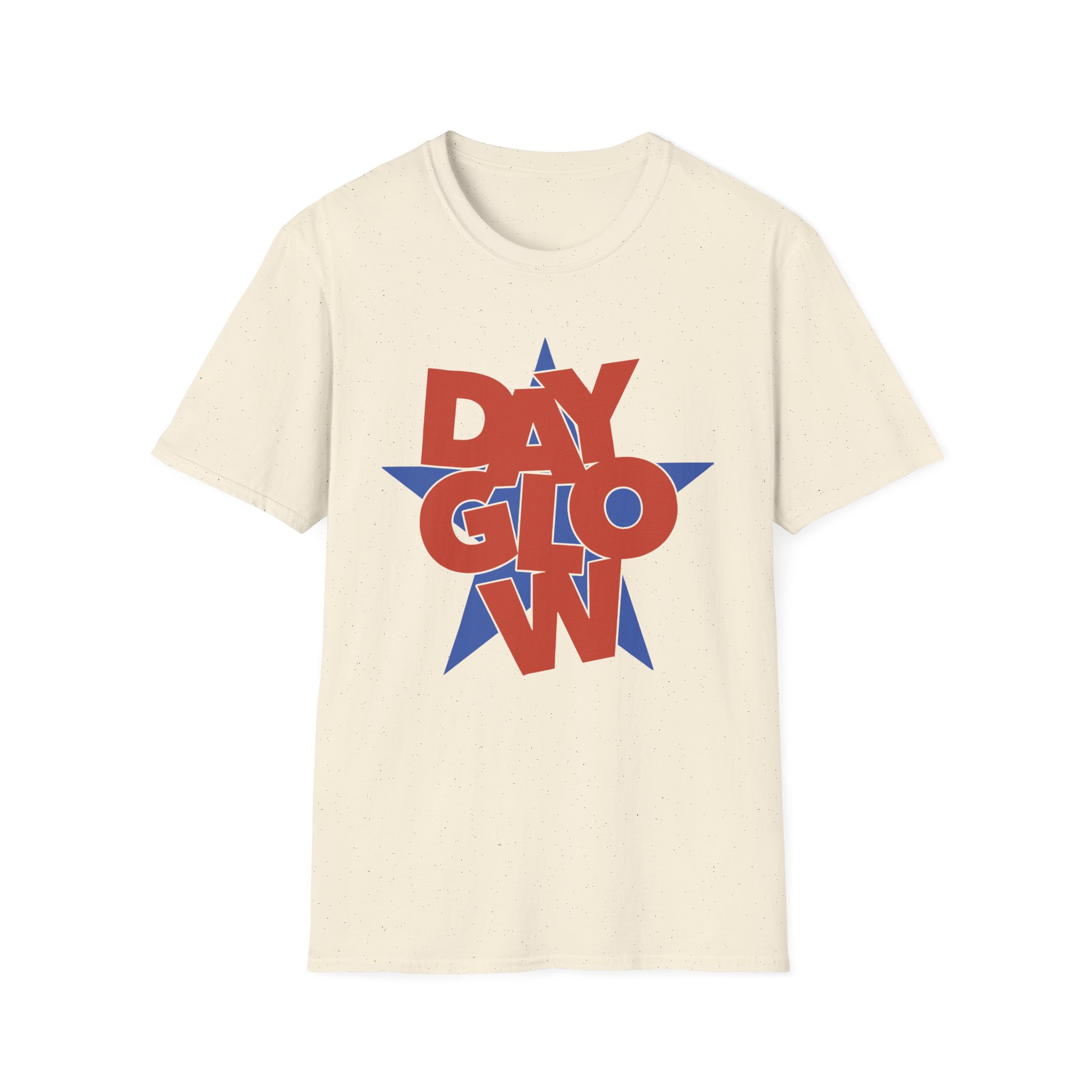 Dayglow Stacked Unisex Softstyle T-Shirt