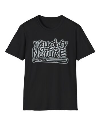 Naughty by Nature Poverty's Paradise Graffiti Unisex Softstyle T-Shirt