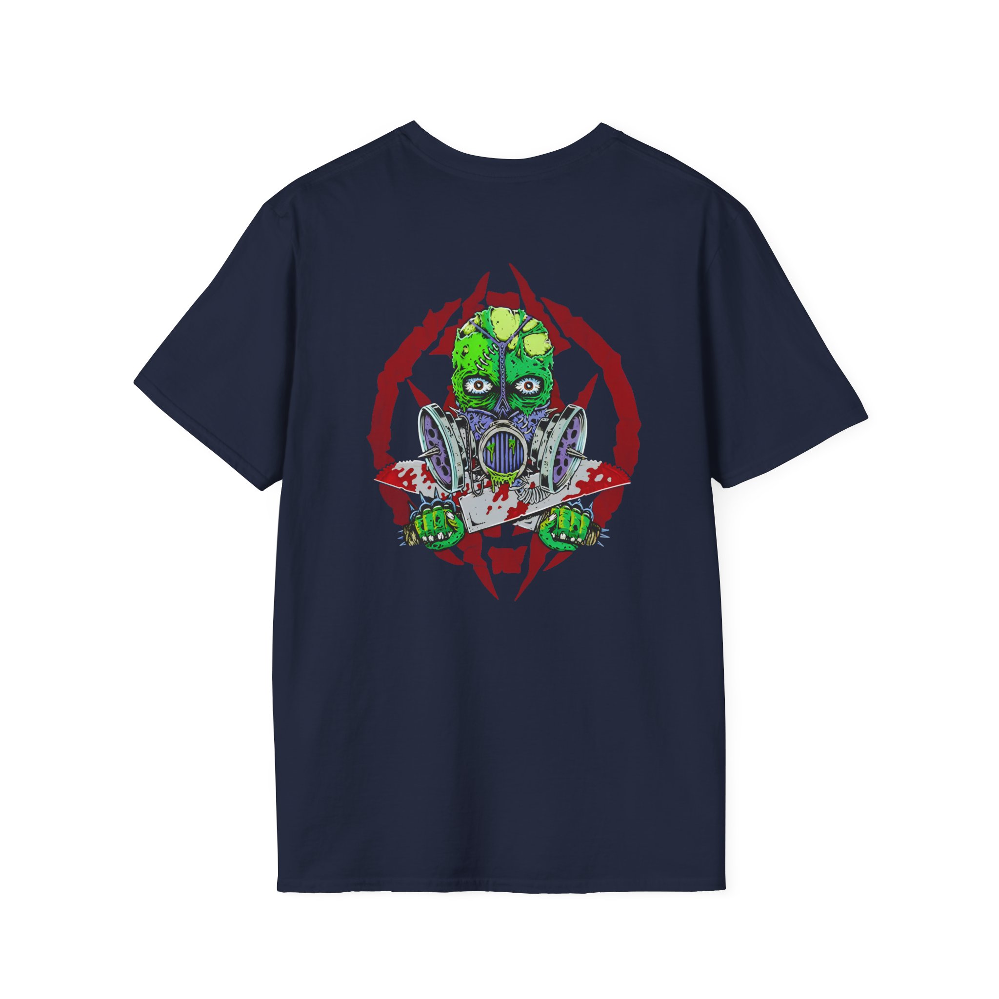 Municipal Waste Logo Swords Unisex Softstyle T-Shirt