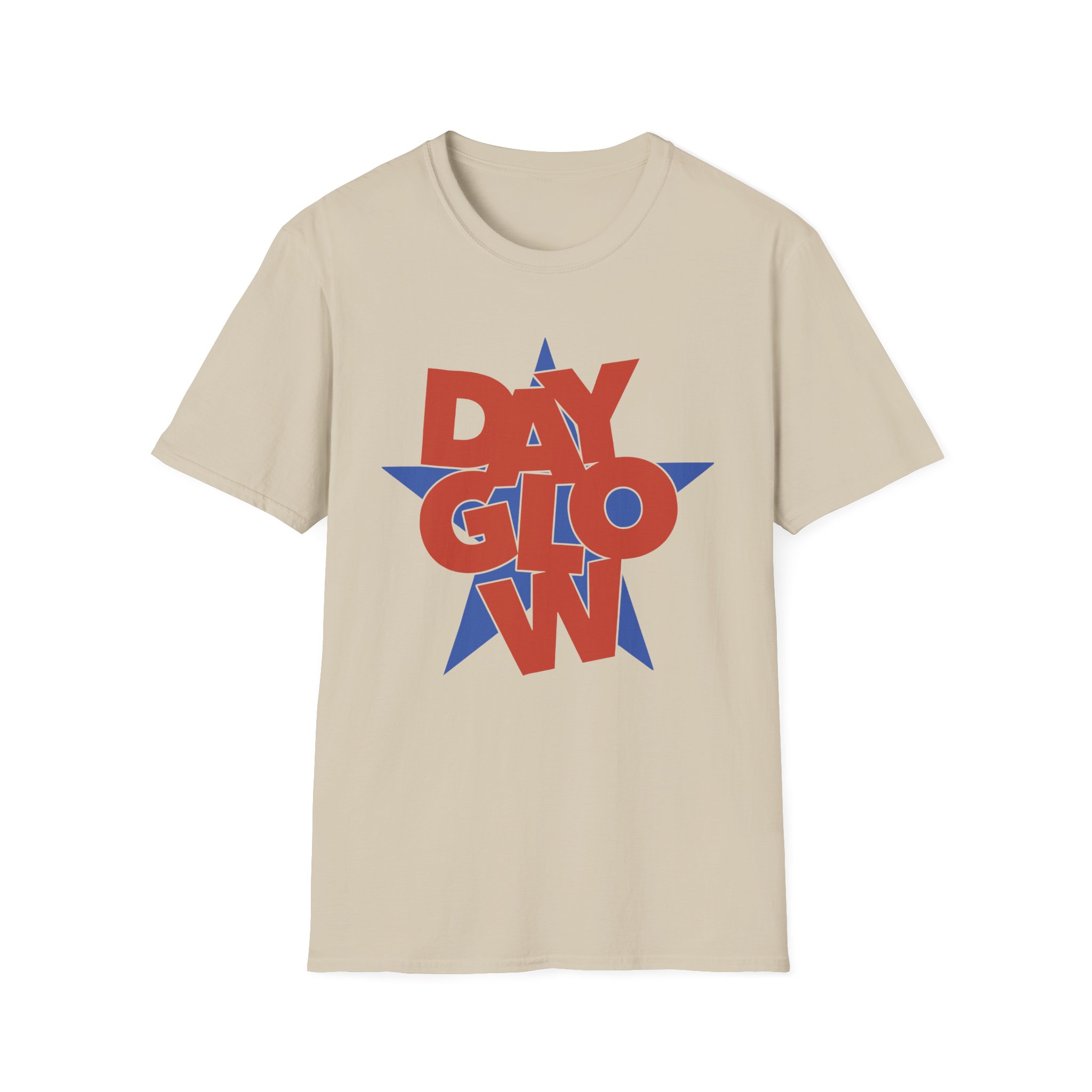 Dayglow Stacked Unisex Softstyle T-Shirt
